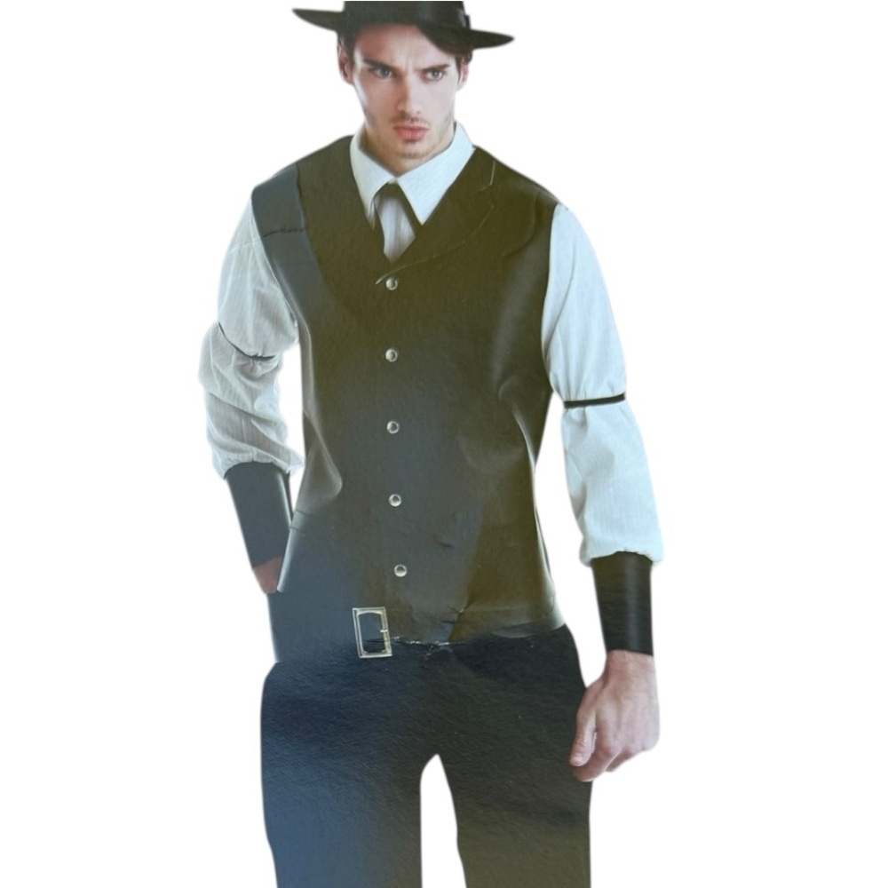 Daring Desperado old West Halloween Costume medium‎ pants and top